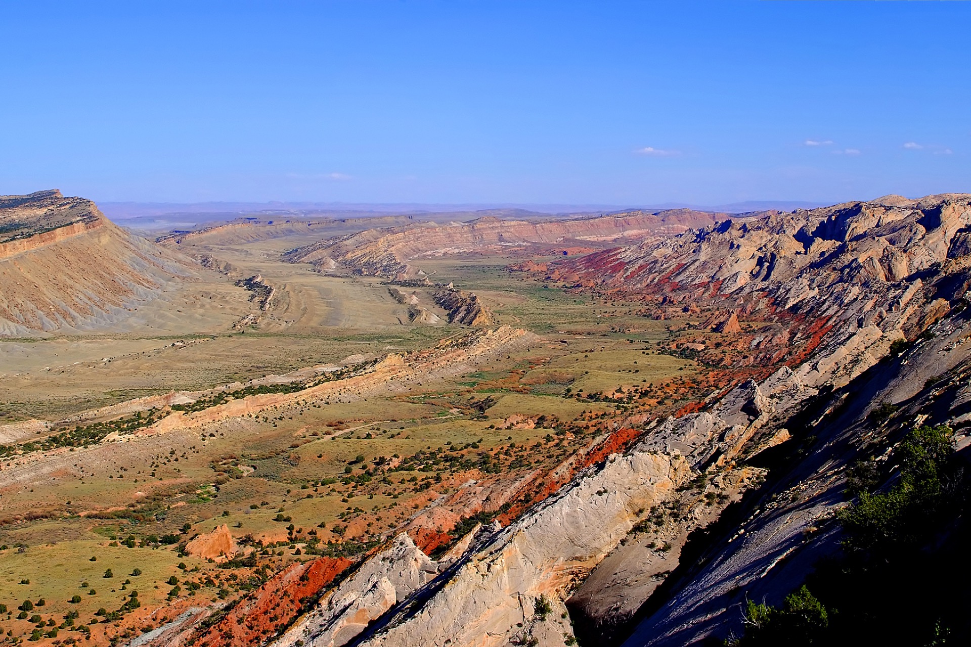 Strike Valley, Waterpocket Fold, Capitol Reef National Park