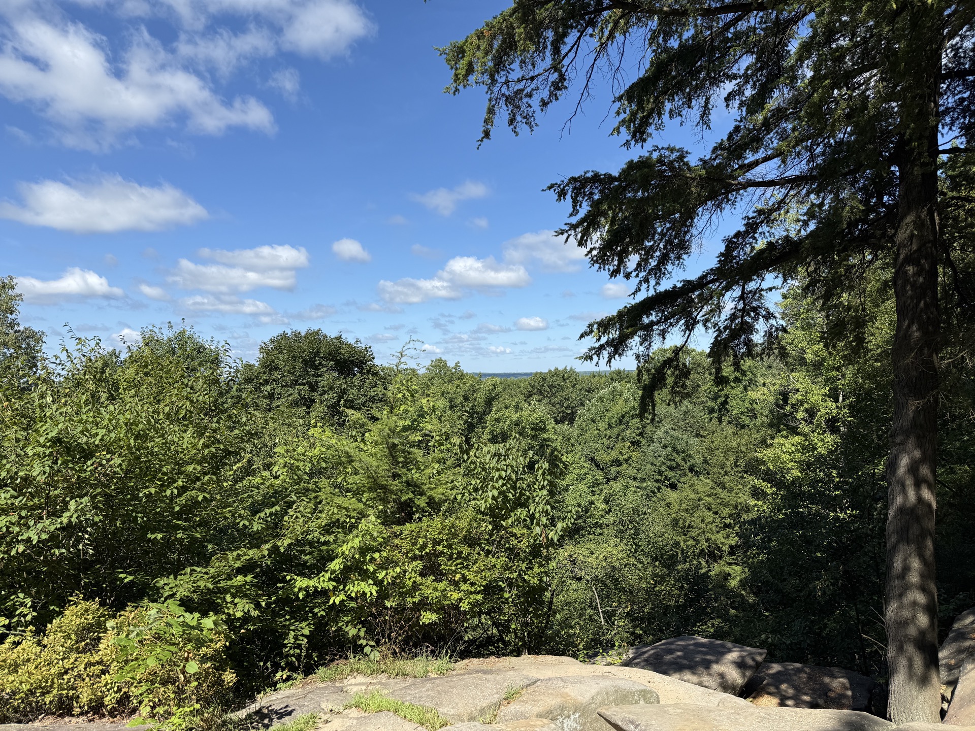 The Ledges overlook, Cuyahoga Valley National Park