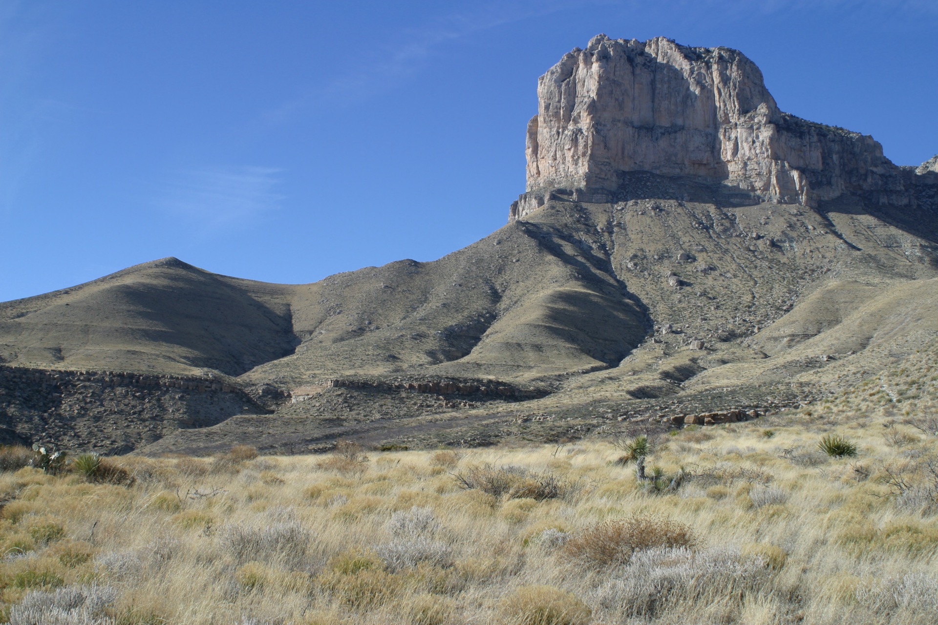 El Capitan cliff face, Guadalupe Mountains National Park