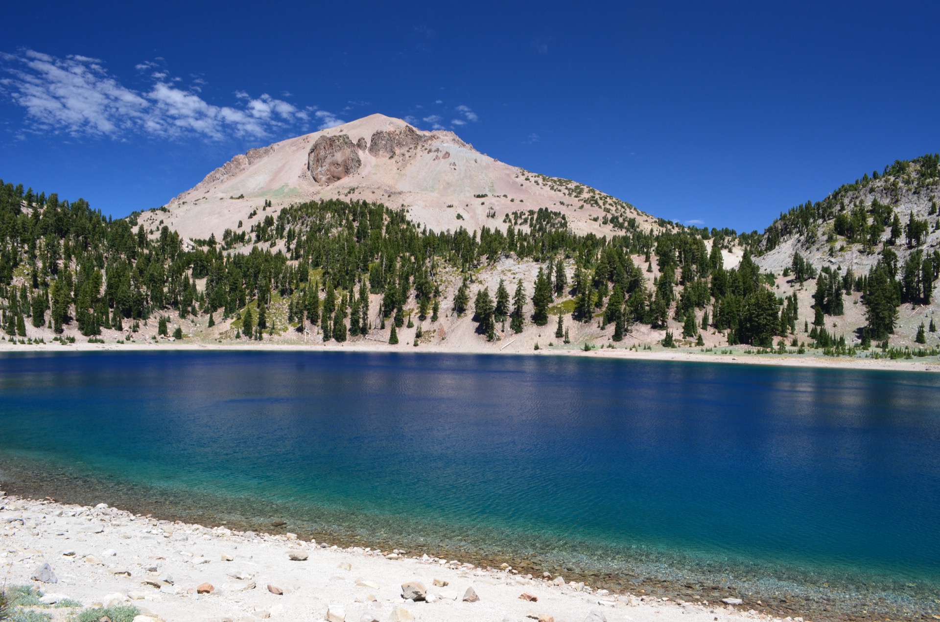 Lassen Peak and Lake Helen, Lassen Volcanic National Park