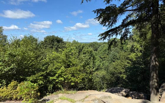 The Ledges overlook, Cuyahoga Valley National Park