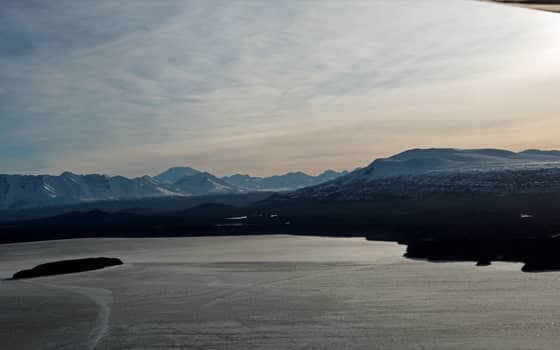 View toward Mt. Griggs, Katmai National Park