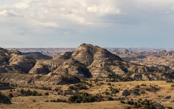 Badlands at Theodore Roosevelt National Park